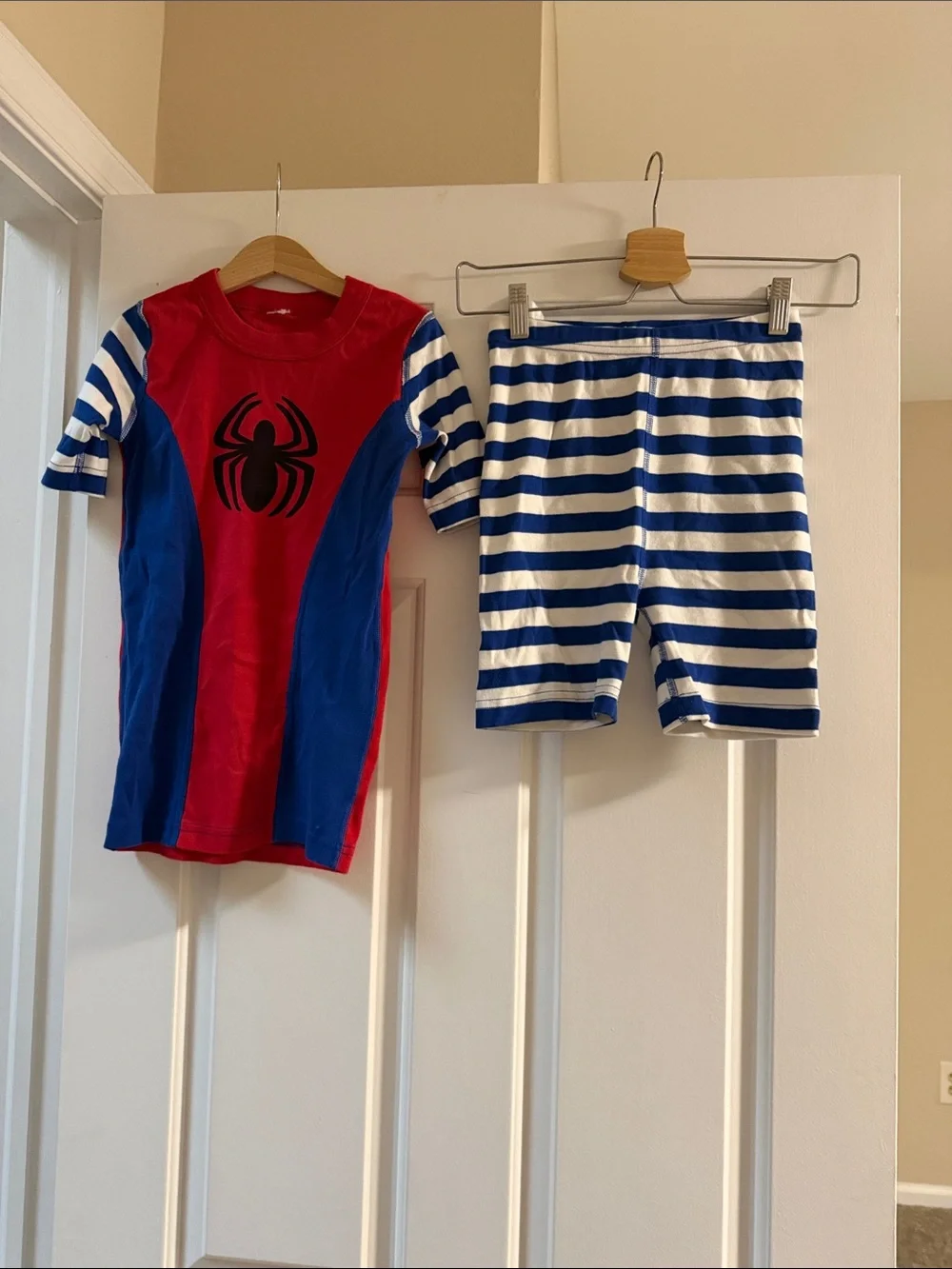 Hanna Andersson Spiderman Pajama Set
